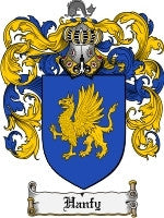 Hanfy coat of arms family crest download