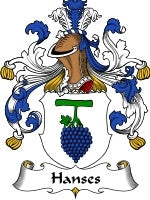 Hanses coat of arms family crest download