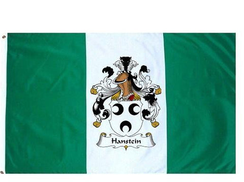 Hanstein family crest coat of arms flag