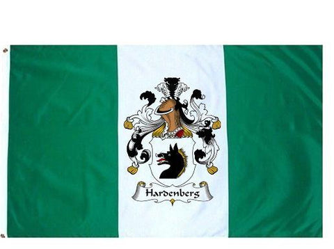 Hardenberg family crest coat of arms flag