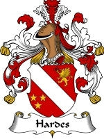 Hardes coat of arms family crest download