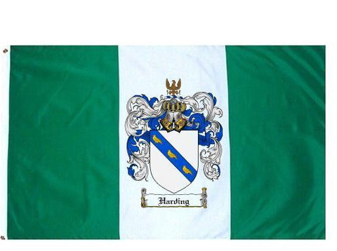 Harding-crest family crest coat of arms flag