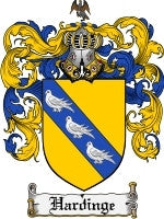 Hardinge coat of arms family crest download