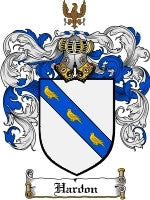 Hardon coat of arms family crest download