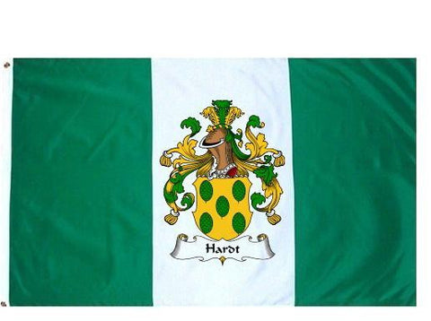 Hardt family crest coat of arms flag