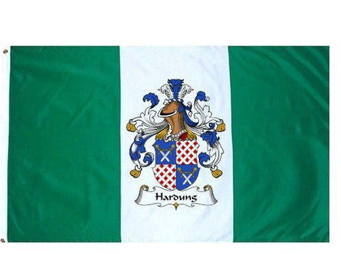 Hardund family crest coat of arms flag