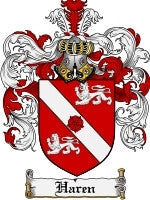 Haren coat of arms family crest download