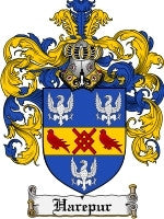 Harepur coat of arms family crest download