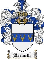 Harforth coat of arms family crest download