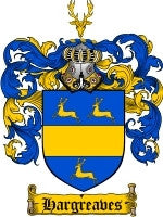 Hargreaves coat of arms family crest download