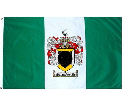 Harmsworth family crest coat of arms flag