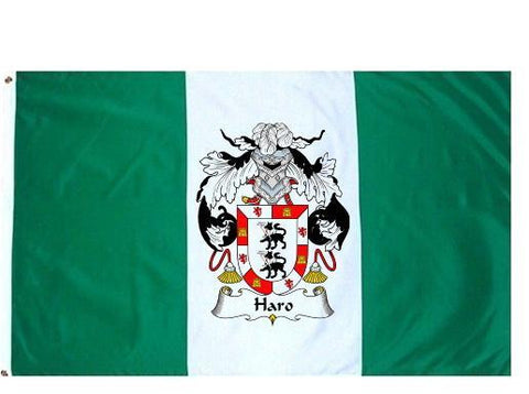 Haro family crest coat of arms flag