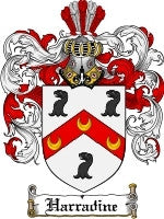 Harradine coat of arms family crest download