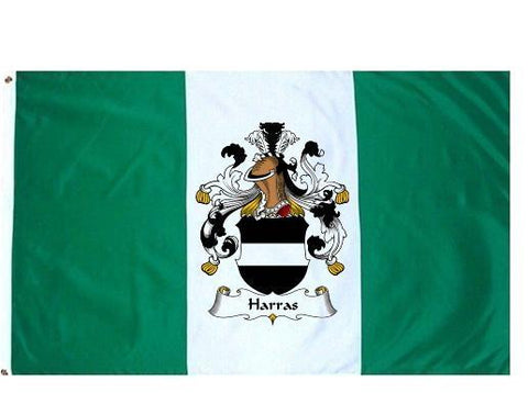 Harras family crest coat of arms flag