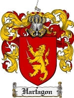 Hartagon coat of arms family crest download