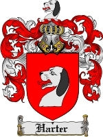 Harter coat of arms family crest download