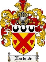Hartside coat of arms family crest download