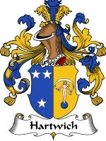 Hartwich coat of arms family crest download