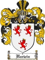 Harwin coat of arms family crest download