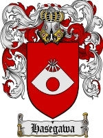 Hasegawa coat of arms family crest download