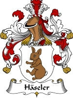 Haseler coat of arms family crest download