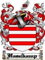Haselkamp coat of arms family crest download