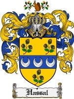 Hassal coat of arms family crest download