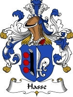 Hasse coat of arms family crest download