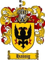 Hassig coat of arms family crest download