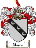 Haster coat of arms family crest download