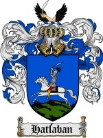 Hatlaban coat of arms family crest download