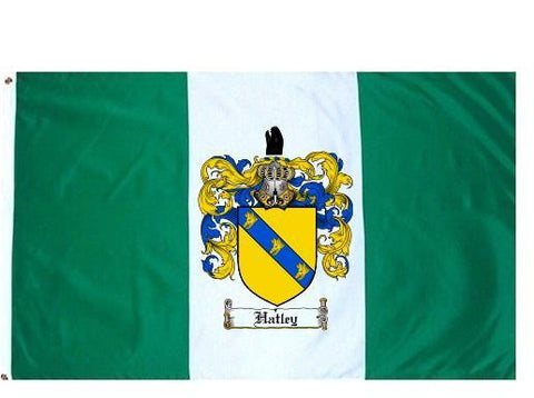 Hatley family crest coat of arms flag