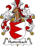 Hattenbach coat of arms family crest download