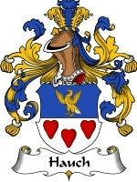 Hauch coat of arms family crest download