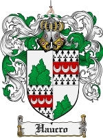 Haucro coat of arms family crest download
