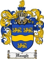 Haugh Family Crest / Coat of Arms JPG or PDF Image Download