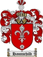 Haunschild coat of arms family crest download