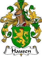 Hausen coat of arms family crest download