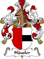 Hausler coat of arms family crest download