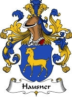 Hausner coat of arms family crest download