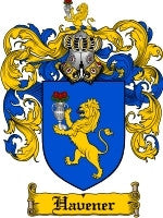 Havener coat of arms family crest download