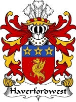 Haverfordwest coat of arms family crest download