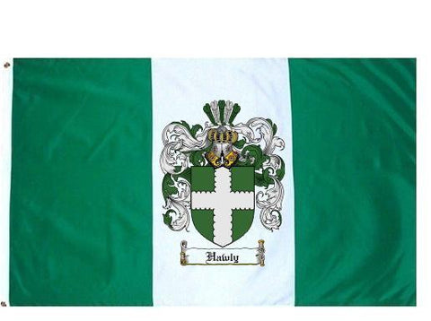 Hawly-crest family crest coat of arms flag