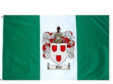 Hay family crest coat of arms flag