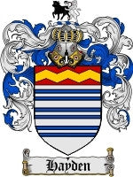 Hayden coat of arms family crest download
