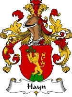 Hayn coat of arms family crest download