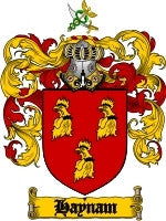 Haynam coat of arms family crest download