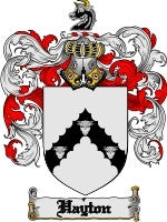 Hayton coat of arms family crest download