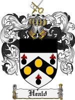 Heald coat of arms family crest download