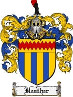 Heather coat of arms family crest download